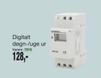Harald Nyborg Digitalt døgn-/uge ur tilbud