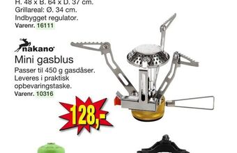 Harald Nyborg Mini gasblus tilbud