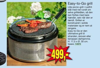 Harald Nyborg Easy-to-Go grill tilbud