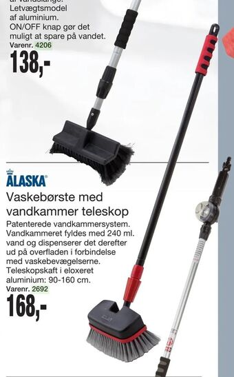 Harald Nyborg Vaskebørste med vandkammer teleskop tilbud