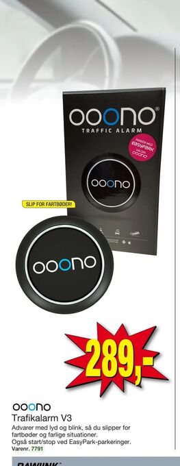 Harald Nyborg Trafikalarm V3 tilbud
