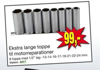 Harald Nyborg Ekstra lange toppe til motorreparationer tilbud