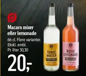 Macarn Mixer 66cl