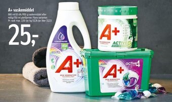 Føtex A+ Vaskemiddel tilbud
