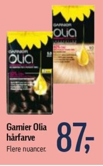 Føtex Garnier Olia Harfarve tilbud