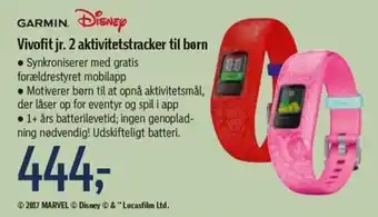 Føtex Garmin Vivifit jr. 2 Aktivitetstracker til born tilbud