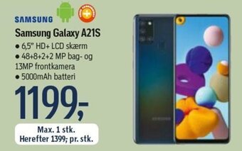 Føtex Samsung Galaxy A21S tilbud