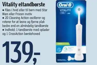 Føtex Vitality Eltandbørste tilbud