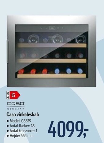 Føtex Caso Vinkøleskab tilbud