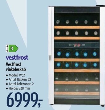 Føtex Vestfrost Vinkøleskab tilbud