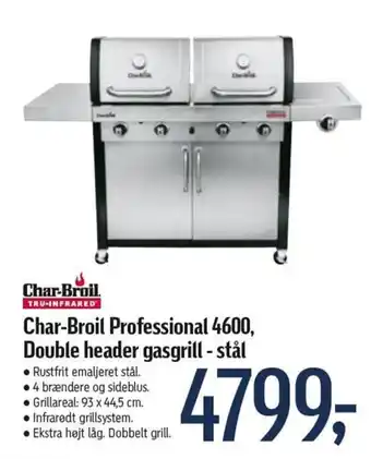 Føtex Char-Broil Professional 4600 tilbud
