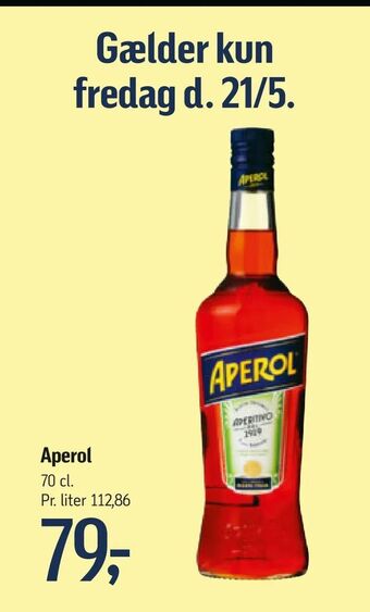Føtex Aperol tilbud