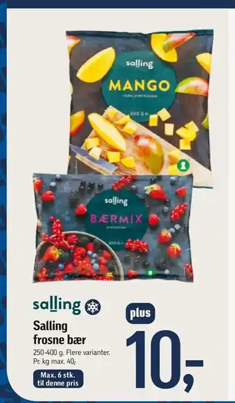Føtex Salling frosne bær tilbud