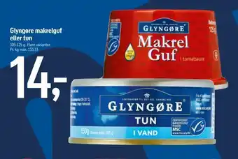 Glyngøre makrelguf eller tun