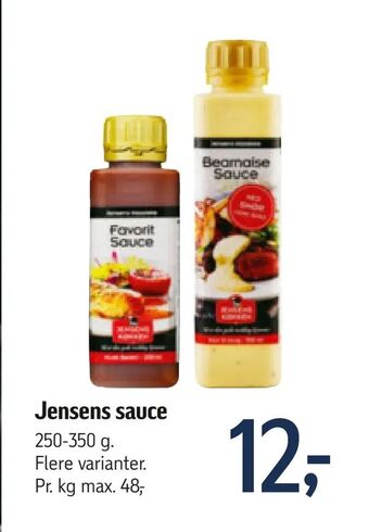 Føtex Jensens sauce tilbud