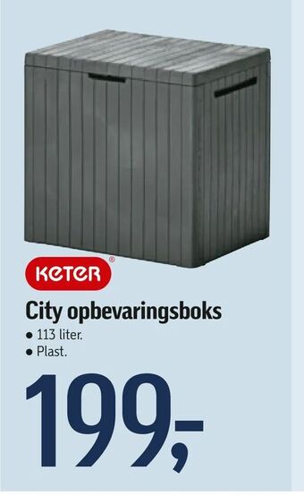 City opbevaringsboks