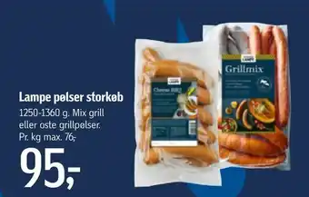 Føtex Lampe pølser storkøb tilbud