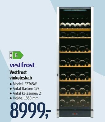 Føtex Vestfrost vinkøleskab tilbud