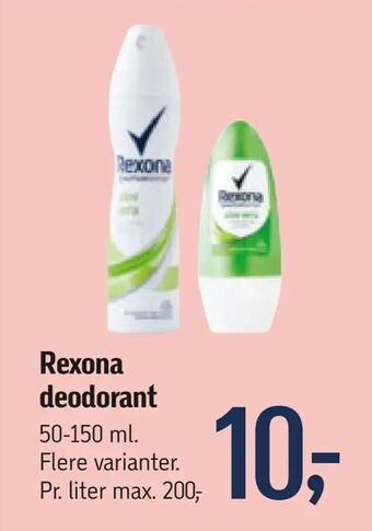 Føtex Rexona deodorant tilbud