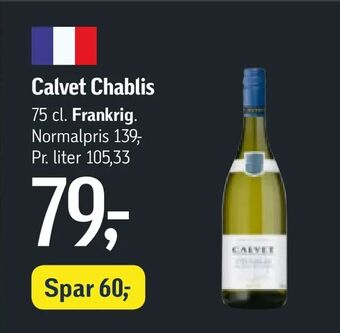 Føtex Calvet Chablis tilbud