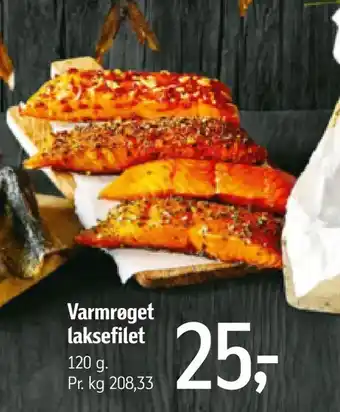 Føtex Varmrøget laksefilet tilbud
