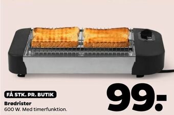 Netto Brødrister tilbud