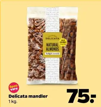 Netto Delicata mandler tilbud