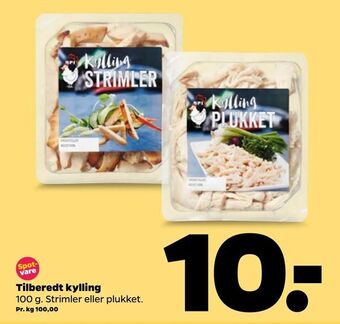 Netto Tilberedt kylling tilbud
