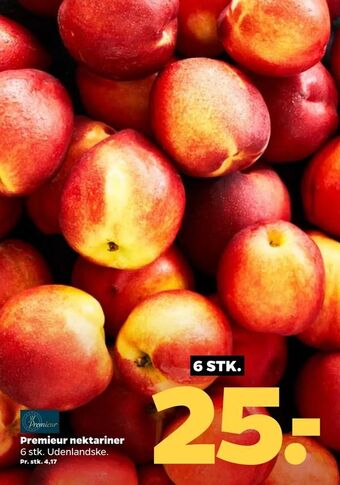 Netto Premieur nektariner tilbud