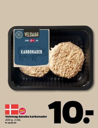 Netto Velsmag danske karbonader tilbud