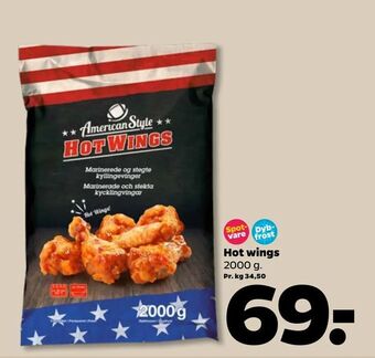 Netto Hot wings tilbud