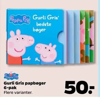 Netto Gurli Gris papbøger tilbud