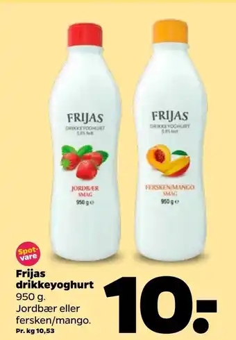 Netto Frijas drikkeyoghurt tilbud