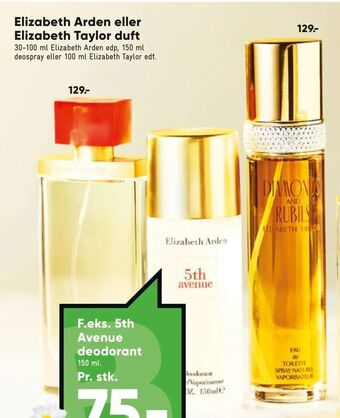 Bilka Elizabeth Arden eller Elizabeth Taylor duft tilbud