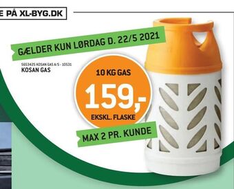 XL-BYG Kosan gas tilbud