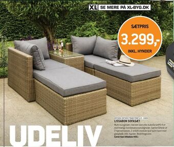 XL-BYG Lissabon sofasæt tilbud