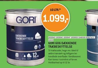 Gori 606 dækkende træbeskyttelse
