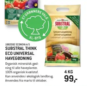 Substral think eco universal havegødning