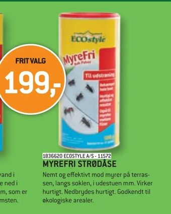 XL-BYG Myrefri strødåse tilbud
