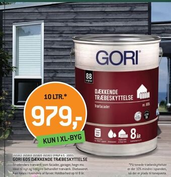 XL-BYG Gori 605 dækkende træbeskyttelse tilbud