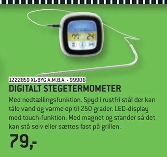 XL-BYG Digitalt stegetermometer tilbud