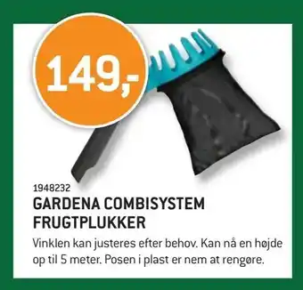 Gardena combisystem frugtplukker