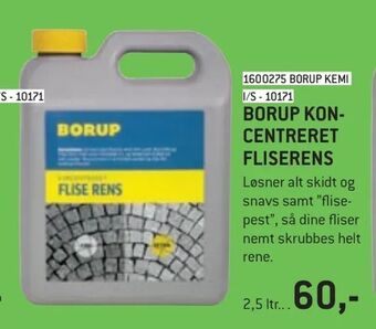 Borup koncentreret fliserens