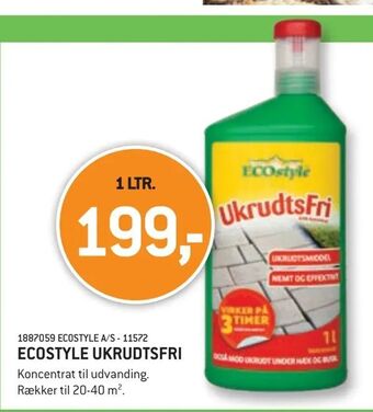 Ecostyle ukrudtsfri