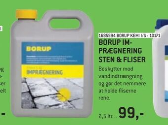 XL-BYG Borup imprægnering sten & fliser tilbud
