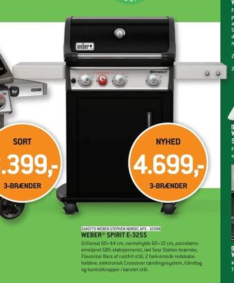 XL-BYG WEBER® SPIRIT E-325S tilbud