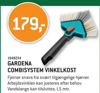 XL-BYG Gardena combisystem vinkelkost tilbud
