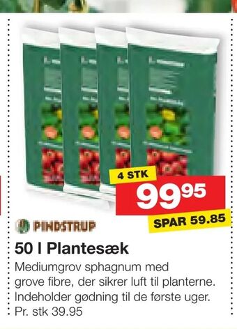 Bauhaus 50 l Plantesæk tilbud