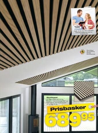 Bauhaus Akustikpanel tilbud