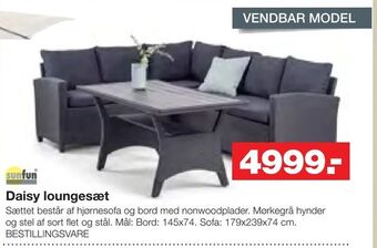 Bauhaus Daisy loungesæt tilbud